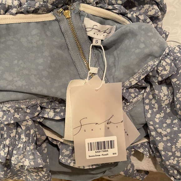 Sabo Skirt - Sienna Dress - Floral Size Small - Picture 4 of 6